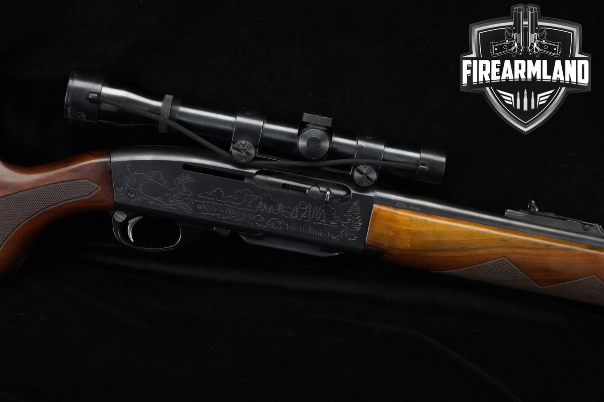 Rare Engraved 1967 Remington Model 742 Woodmaster 30-06 22" Blued