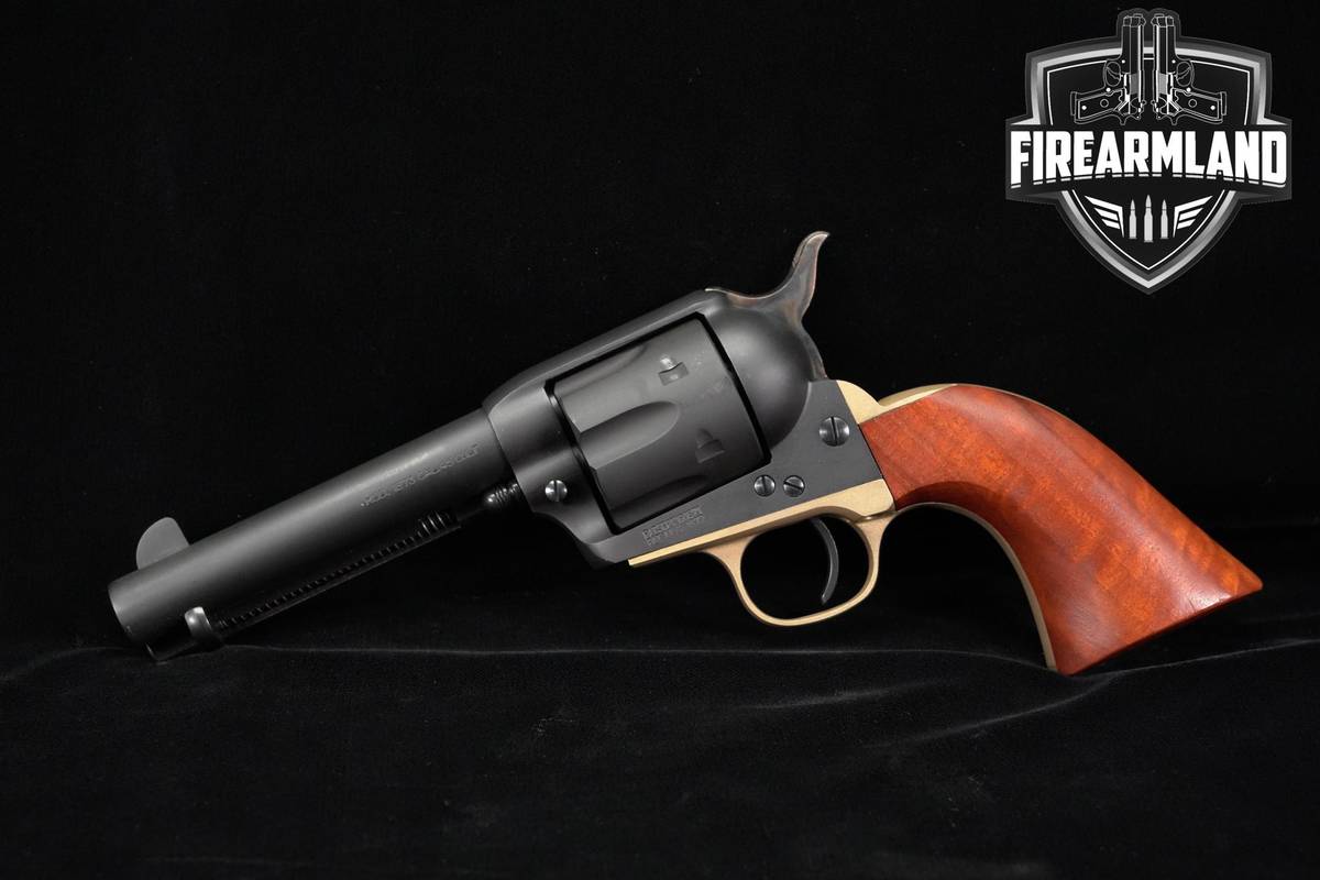 A Uberti 1873 Cattleman Millennium 45 Colt 4.75" Blued +ORIG BOX