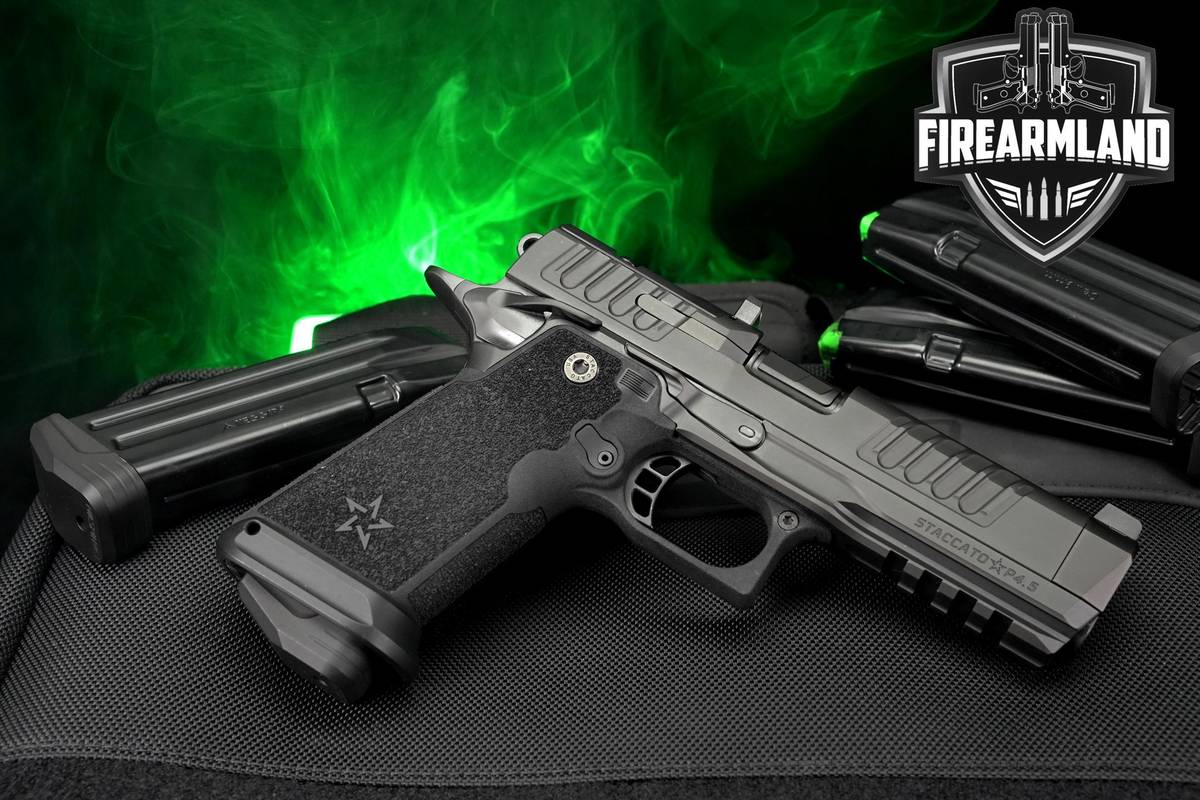 Staccato STI P4.5 HD 9mm 1911 P 4.5" 2011 Optic-Ready +4 MAGS & ORIG CASE