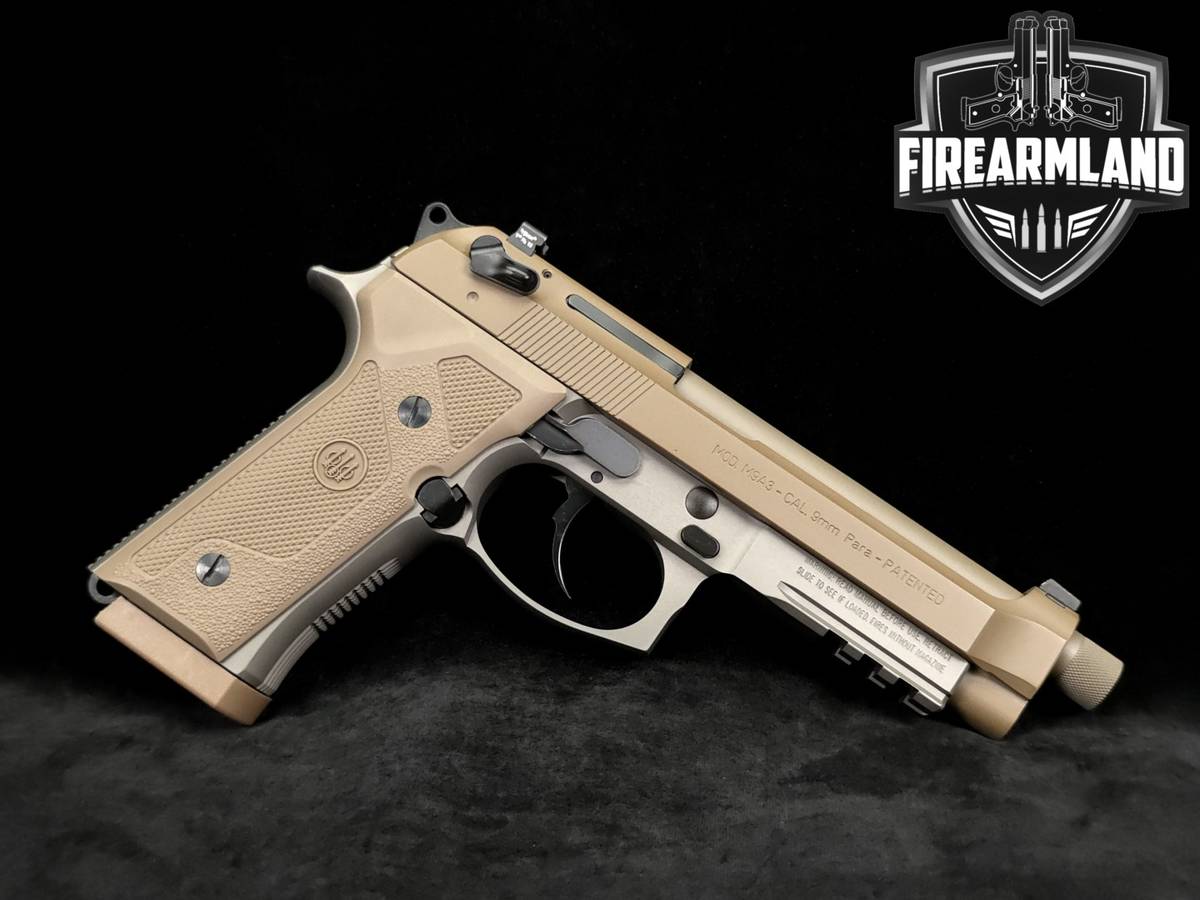 Beretta M9A3 Type F 9mm 5.1" FDE Ammo-Can M9-A3 Threaded +3 MAGS & OG CASE