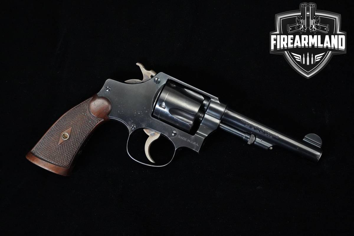 1917-1940 Smith & Wesson (S&W) Regulation Police 38 S&W 4" Blued DA/SA