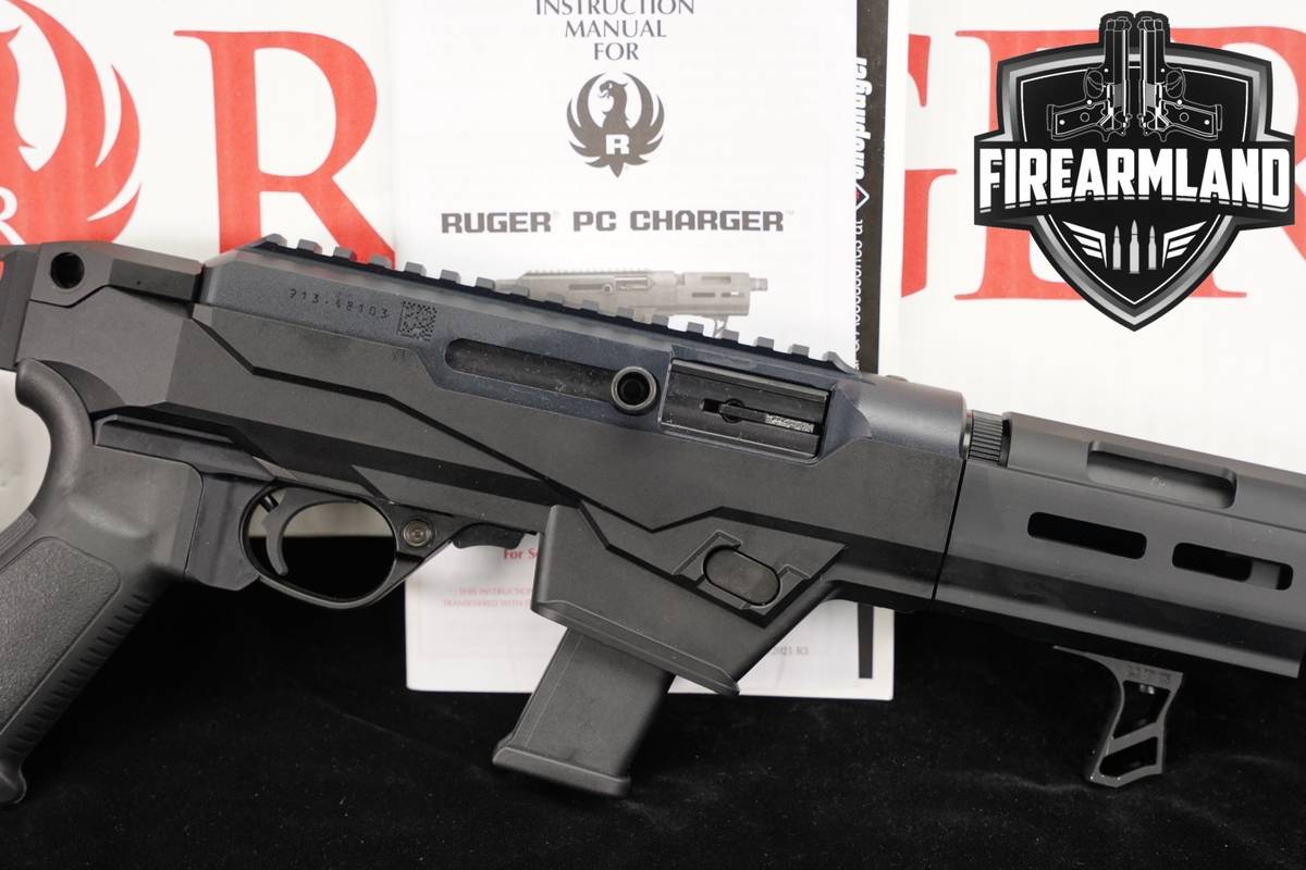 Ruger PC Charger 9mm 6.5" TAKEDOWN, THREADED +3 MAGS & ORIG BOX