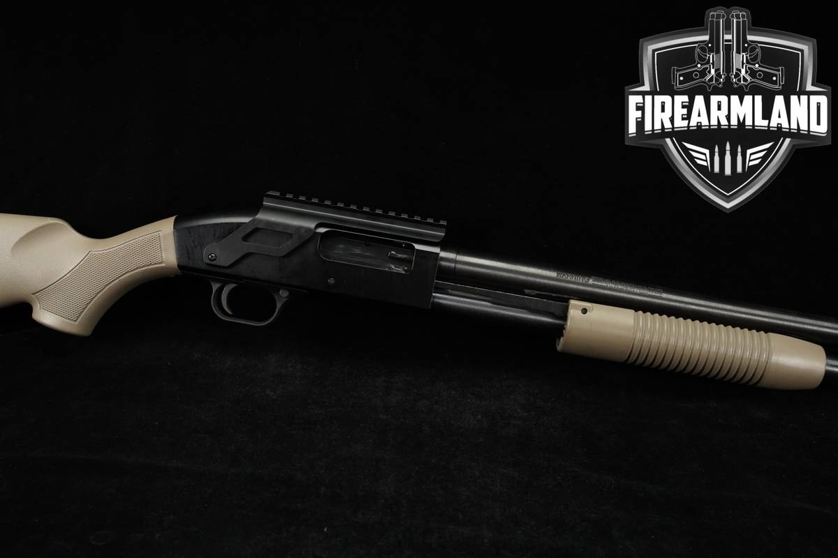 Maverick Arms 88 Security 12-Gauge 20 Blued & Tan