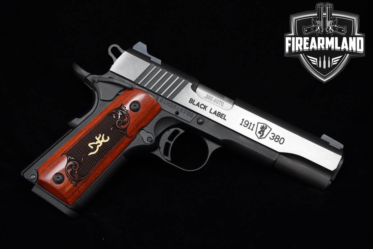 Browning 1911-380 Black Label Medallion FS 380 ACP 4.25" Browning ORIG CASE