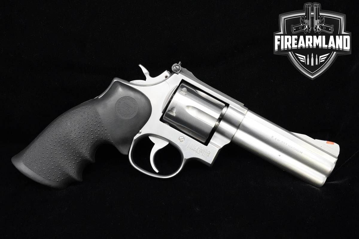 PRE-LOCK 1992 Smith & Wesson (S&W) Model 686-3 357 Magnum 4" S&W 686 DA/SA