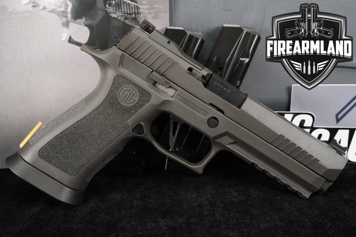 Sig Sauer P320 XFIVE Legion 9mm Optics-Ready Gray P 320 +3 MAGS & ORIG CASE