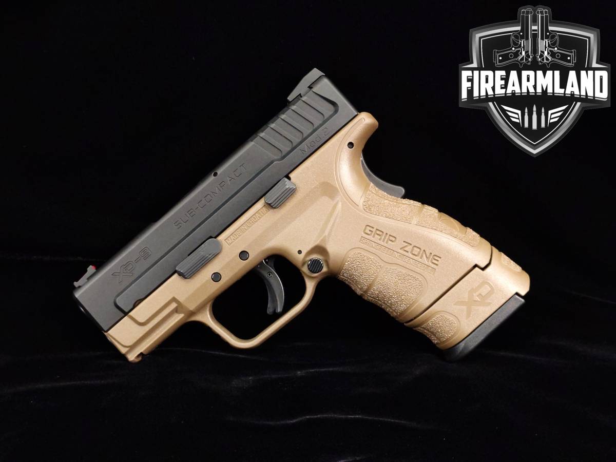Springfield Armory XD-9 Sub-Compact 9mm 3" XD9 +2 MAGS & ORIG CASE