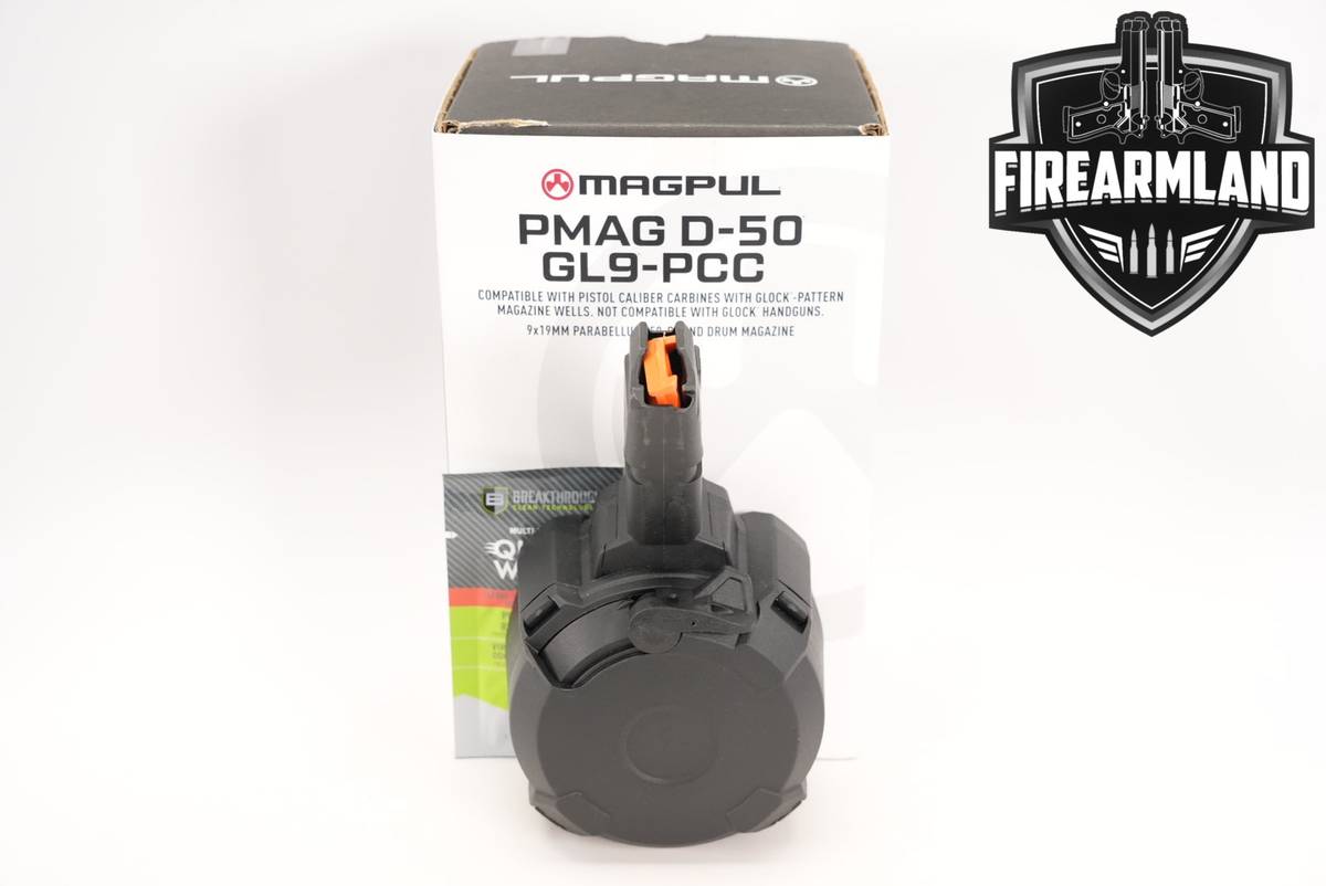 Magpul Industries PMAG D-50 GL9-PCC 9mm Luger D50 +ORIG BOX
