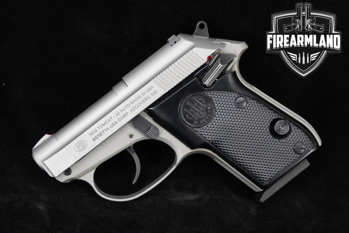 Beretta 3032 Tomcat 32 ACP Stainless Beretta 3032-Tomcat DA/SA
