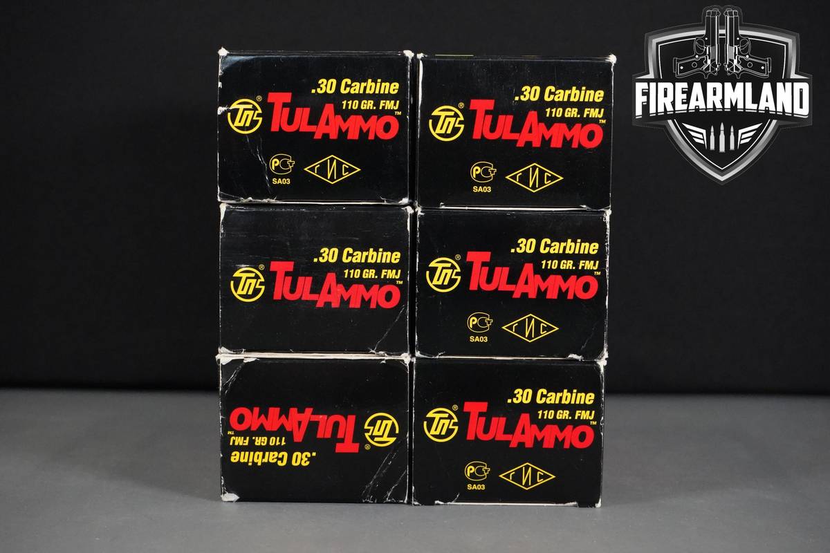 30 Carbine Ammo 30-Carbine Ammunition 300 ROUNDS