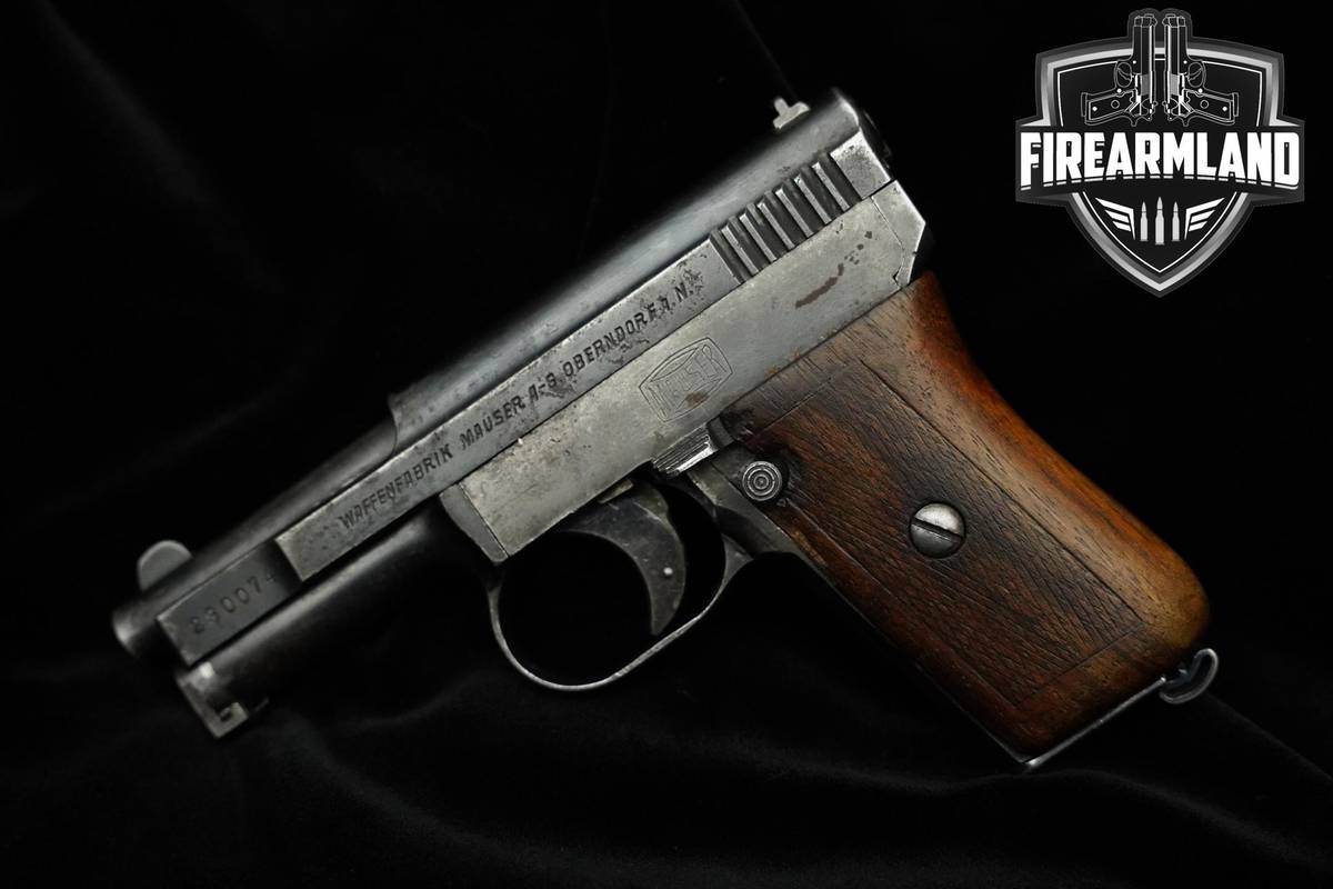1921-1928 Mauser 1910 Second Variant New Model 3" Blued Mauser +3 1910 MAGS