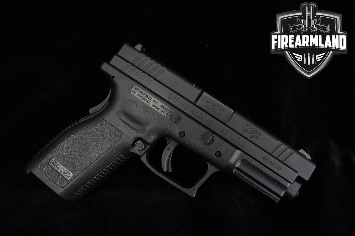 Springfield Armory XD-9 9mm 4" Springfield XD-9 XD9 +2 MAGS & ORIG BOX
