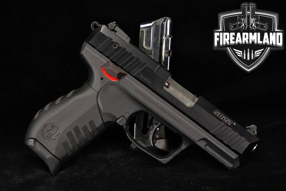 Ruger SR22 22LR 3.5" SR 22P 22-P +2 MAGS