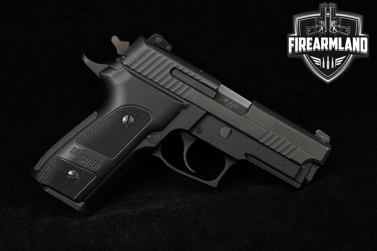 Sig Sauer P229 Elite 40 S&W 3.9" P 229 Duty Pistol +2 MAGS & ORIG CASE