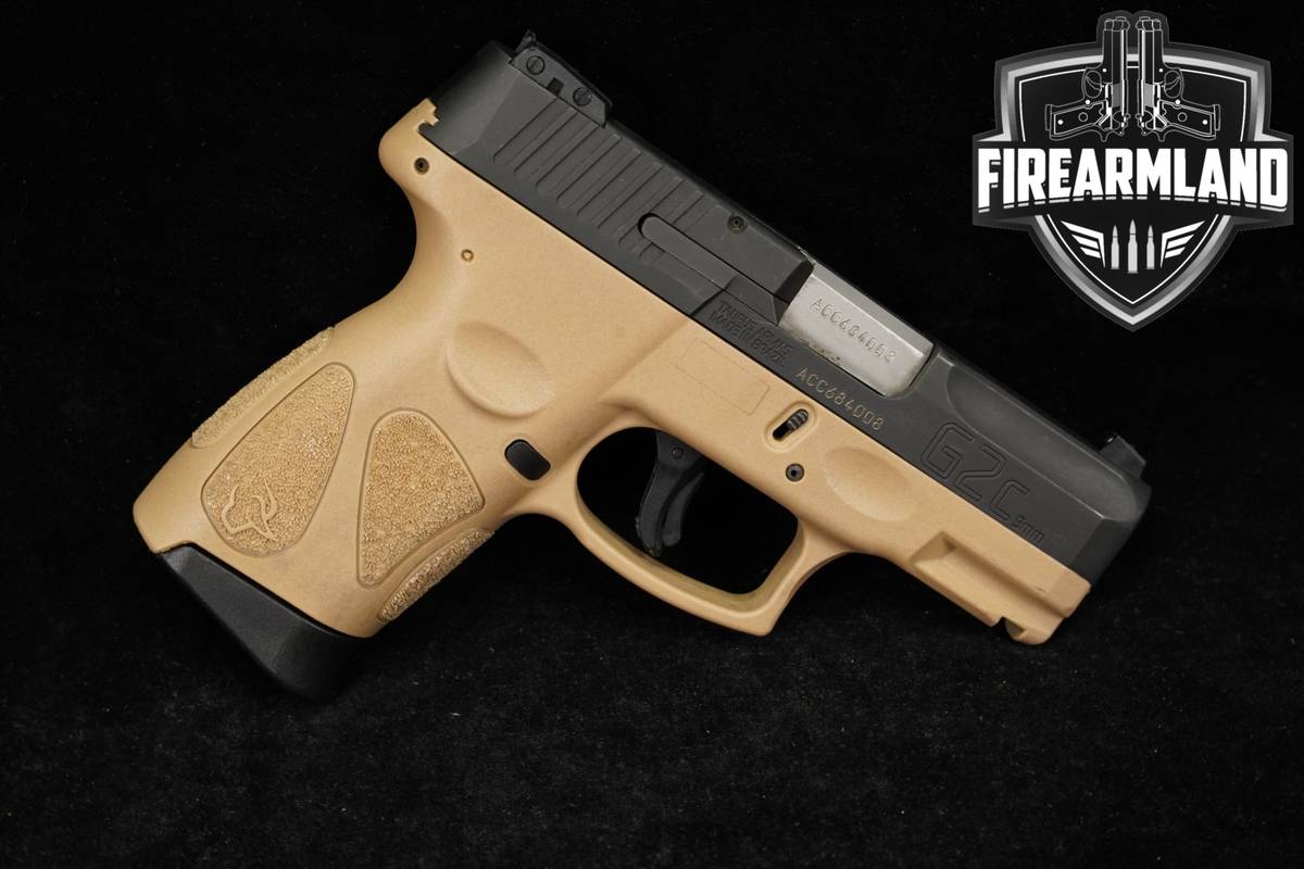 Taurus G2c 9mm 3.2 Two-Tone Black & FDE G2-C