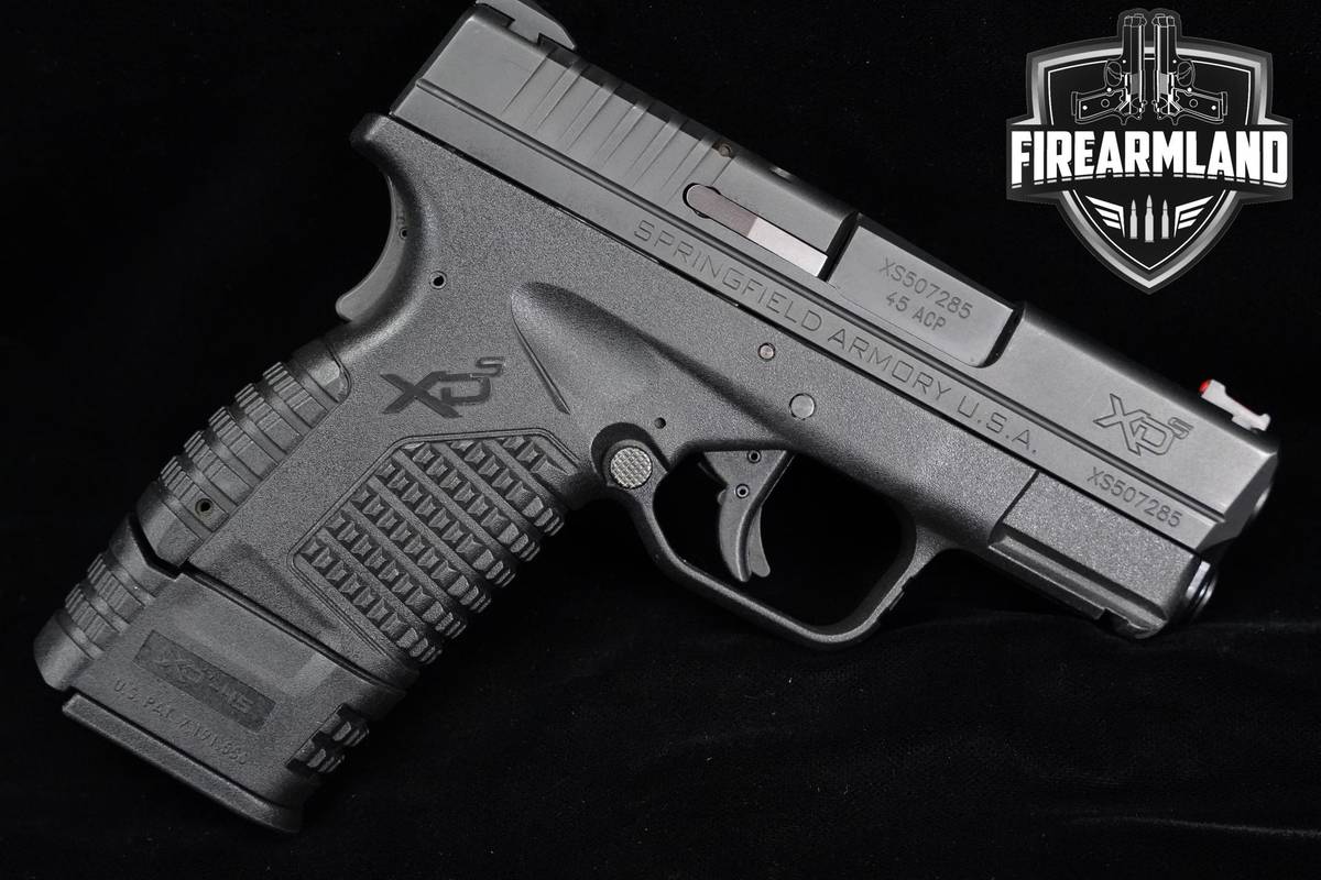 Springfield Armory XD-S 3.3 45 ACP XDS Defense And Duty +4 MAGS & GPS CASE