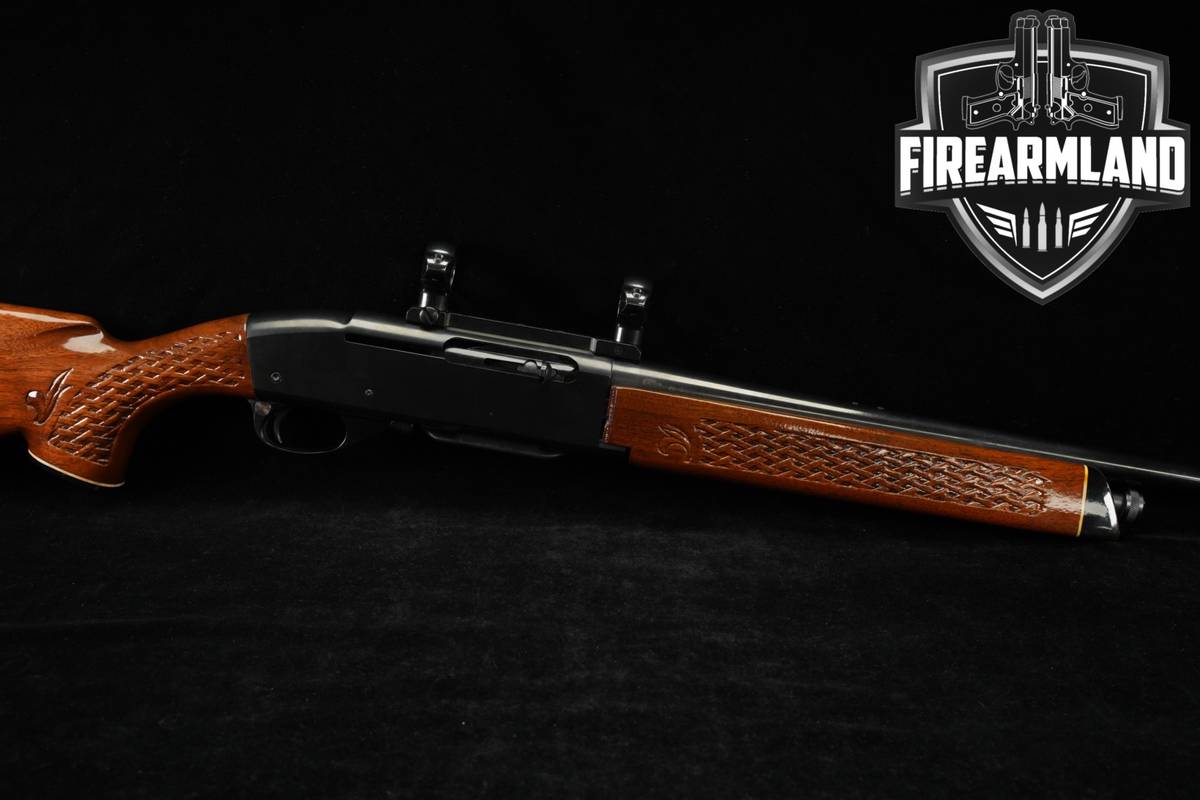 Remington Model 742 Woodsmaster BDL Deluxe 308 Winchester 22 Black & Walnut