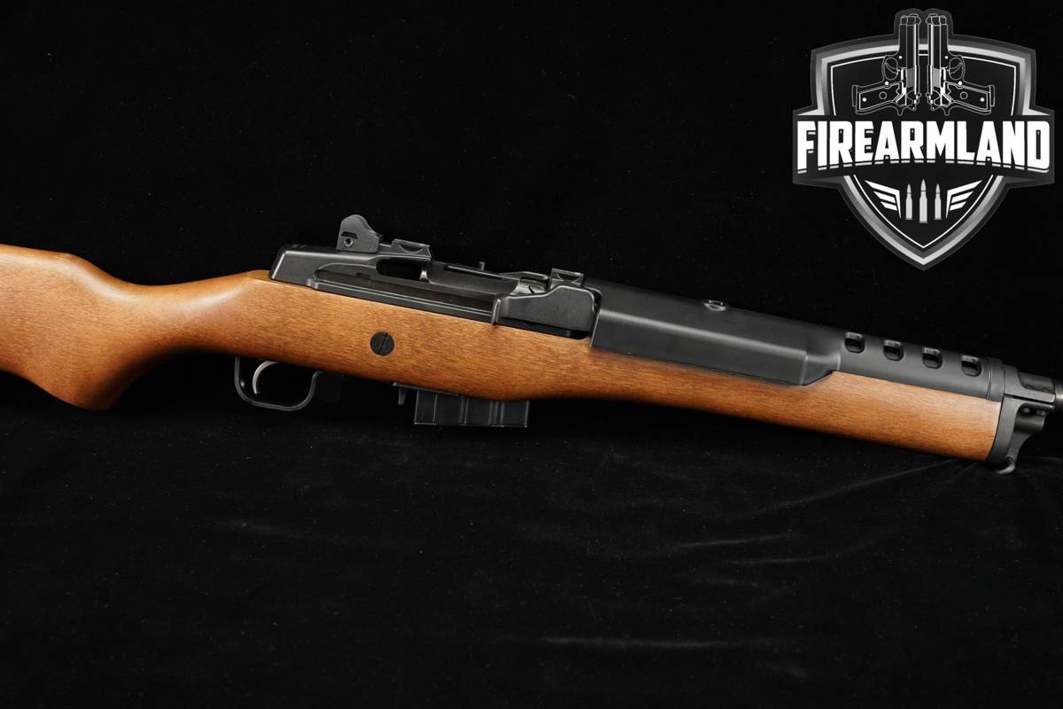 Ruger Mini-14 Ranch Rifle, 585-Series 5.56 NATO 18.5 Grey & Hardwood Mini14