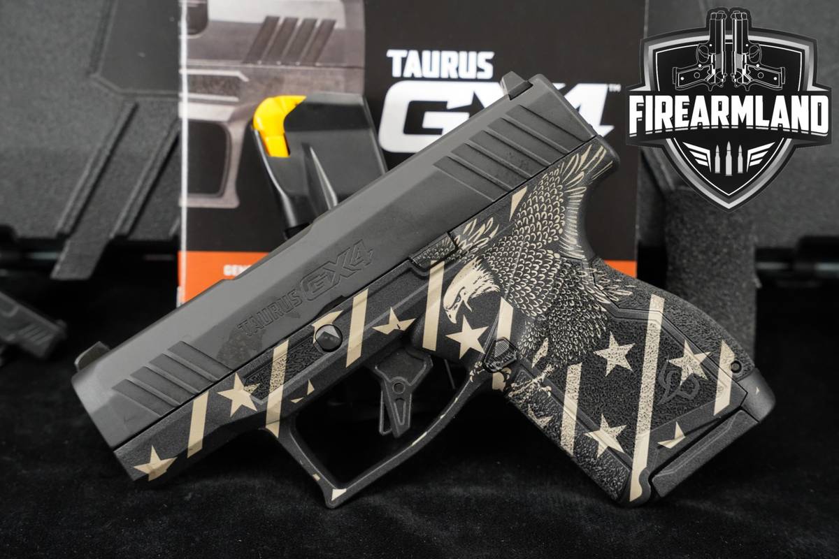 Taurus GX4 Eagle US Flag 9mm 3" DLC Barrel GX-4 +2 MAGS ORIG CASE