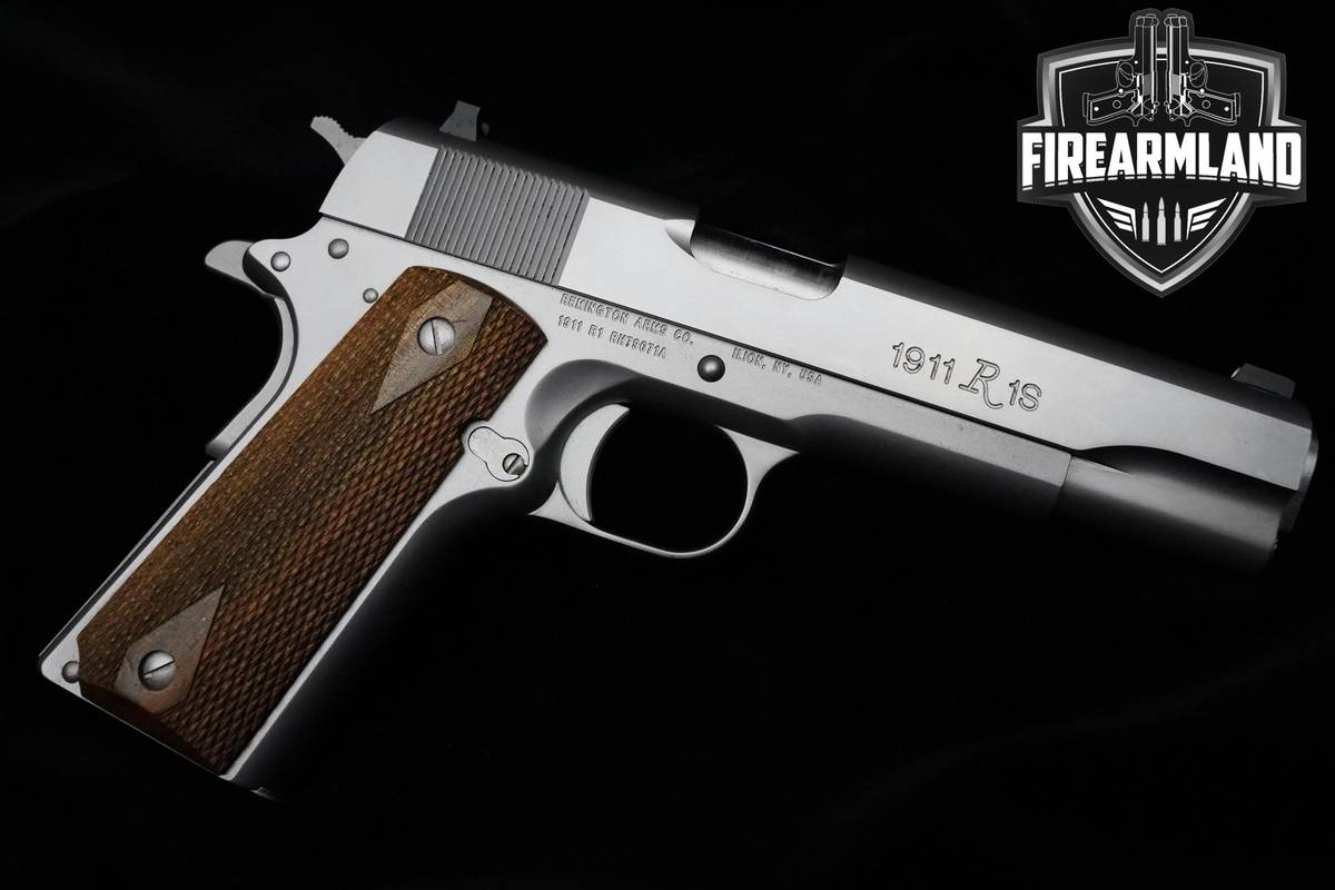 Remington 1911 R1S 45 ACP 5" 1911 Pistol Stainless 1911R1S 1911-R1-S Target