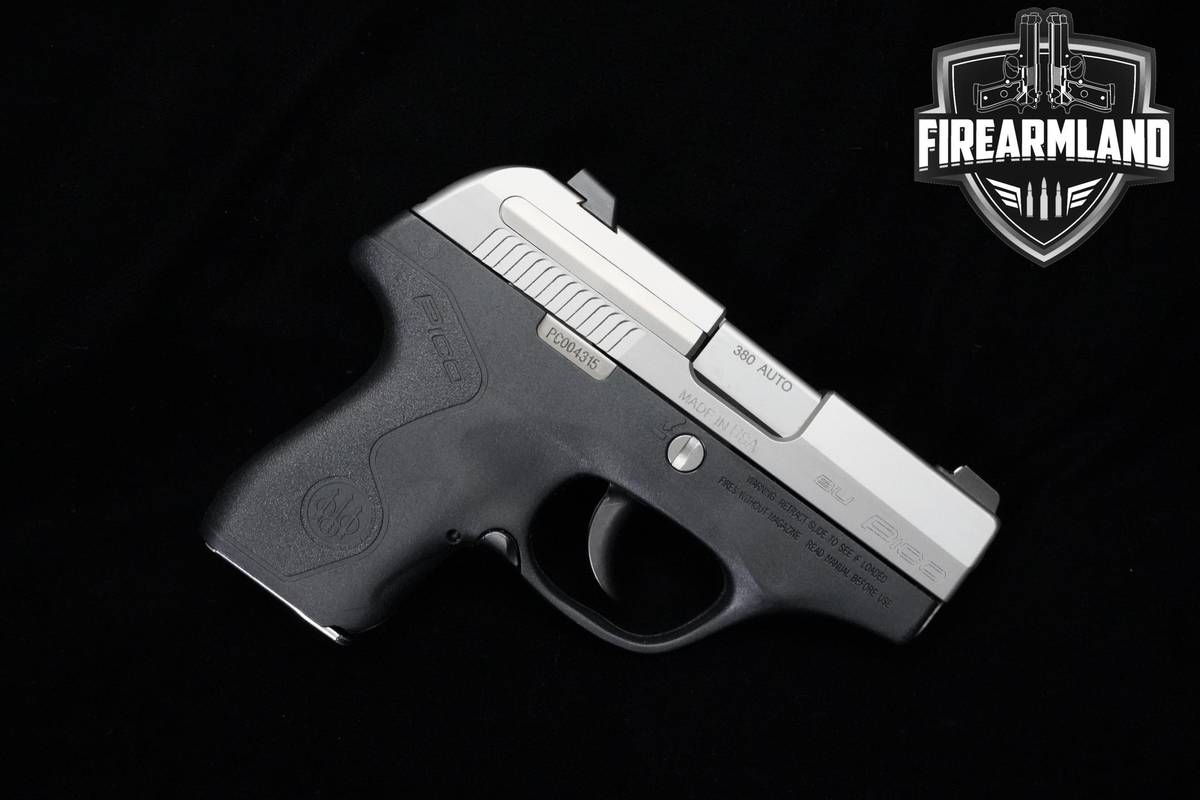 Beretta Pico 380 ACP 2.7" Stainless Steel Beretta-Pico +ORIG CASE & HOLSTER
