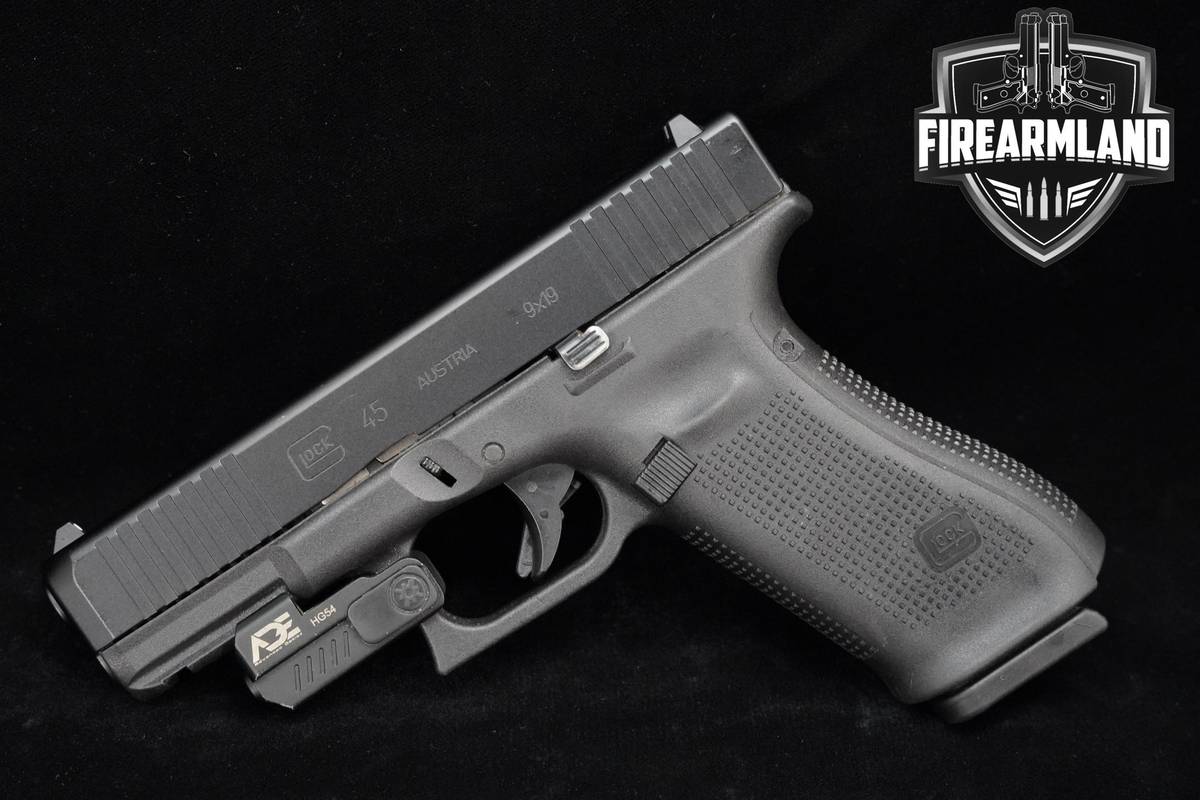 Glock 45 Crossover 9mm 4.02" G45 +GREEN LASER
