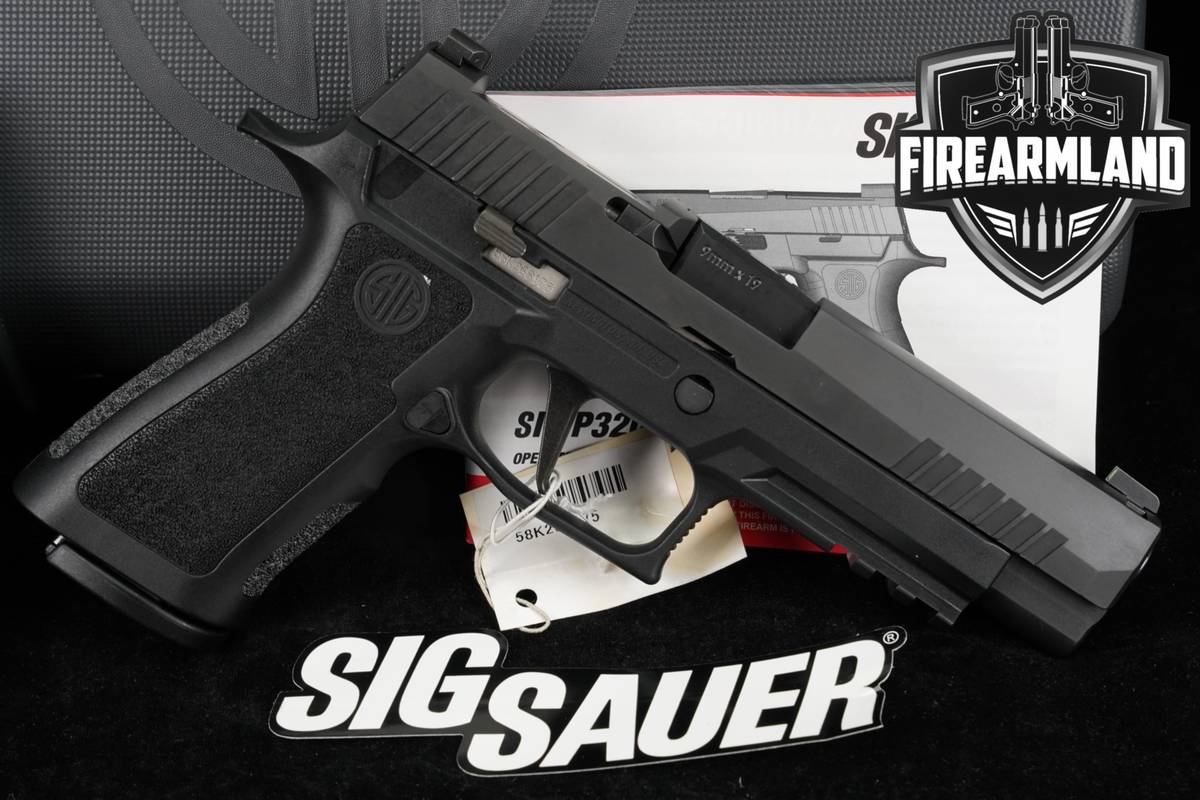 Sig Sauer P320 XFULL PRO XSeries Cut R2 9mm Optics-Ready P 320 +3 MAGS