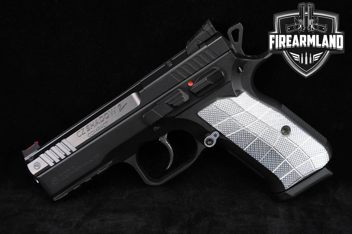 CZ Shadow 2 Compact Optic-Ready 9mm 4" Tactical Pistol +ORIG CASE