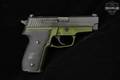 Sig Sauer M11-A1 Army Green Frame 9mm Luger Two-Tone Black & Army Green in Excellent Condition Image 3