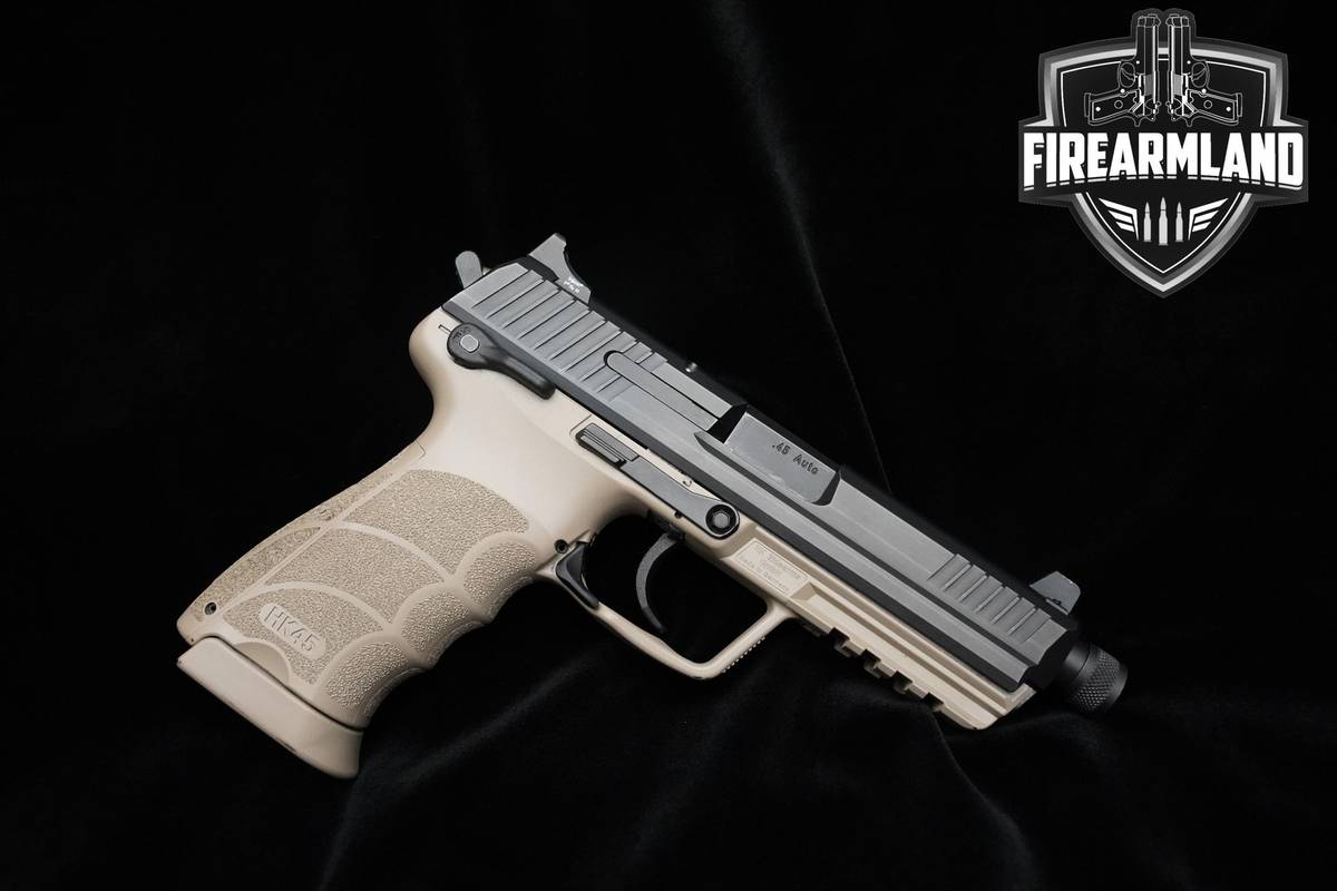 Heckler & Koch (H&K-HK) HK45 Tactical V1 5.2" HK45 H&K-HK HK-45 HK45T DA/SA