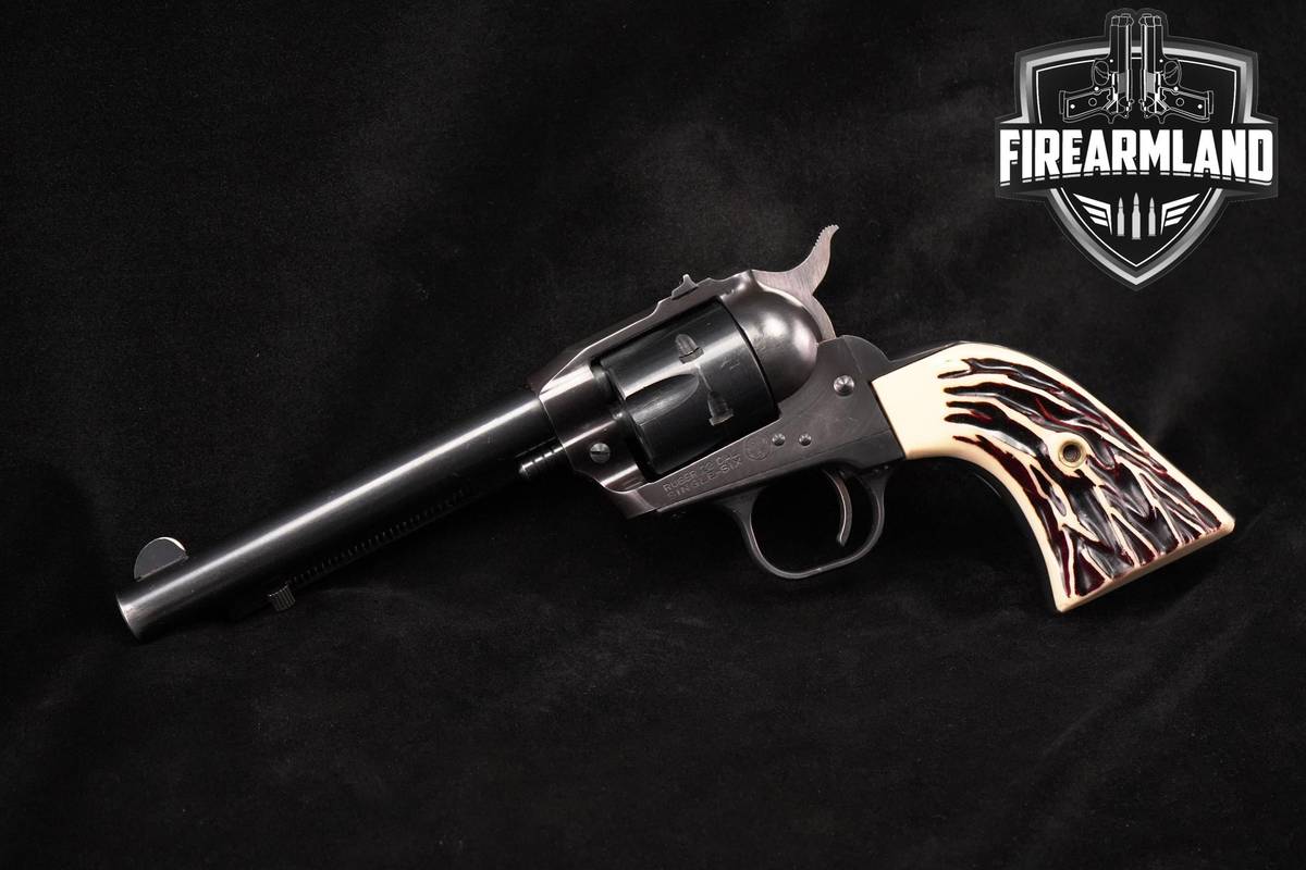EARLY 1955 Ruger Single-Six Old Model Flat-Gate Three-Screw 5.5" Revolver