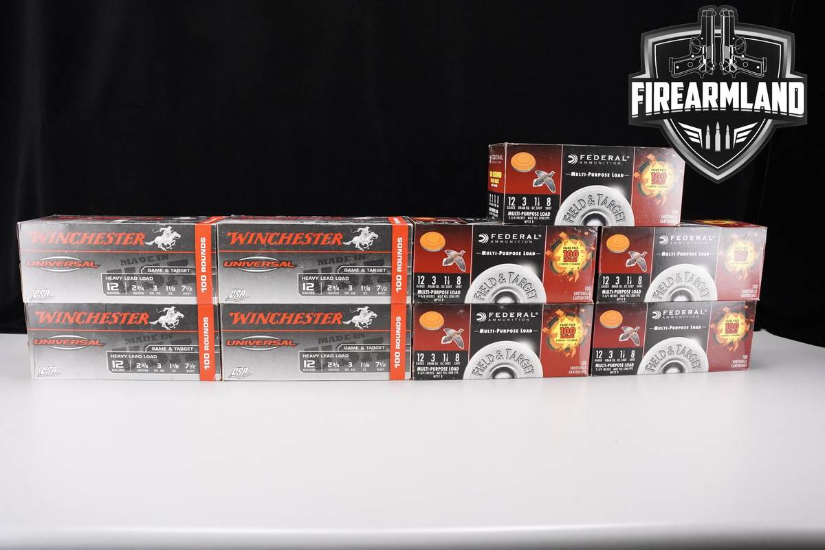 900 RDS! 12-Gauge Ammo 12 Ga