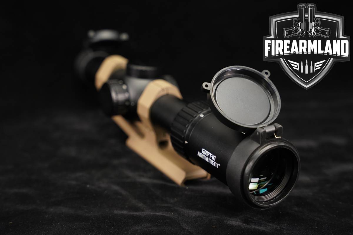 Griffin Armament ICO 1-8x24 FFP MRAD Illuminated LPVO ICO/MIL 30mm Scope