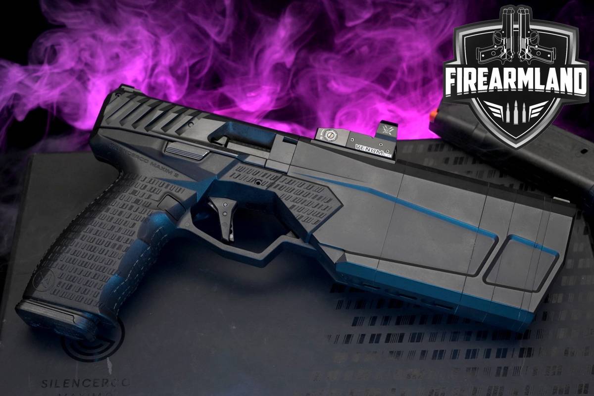 SilencerCo Maxim 9-S 9S 9mm INTEGRALLY SUPPRESSED +2 MAGS, VORTEX OPTICS