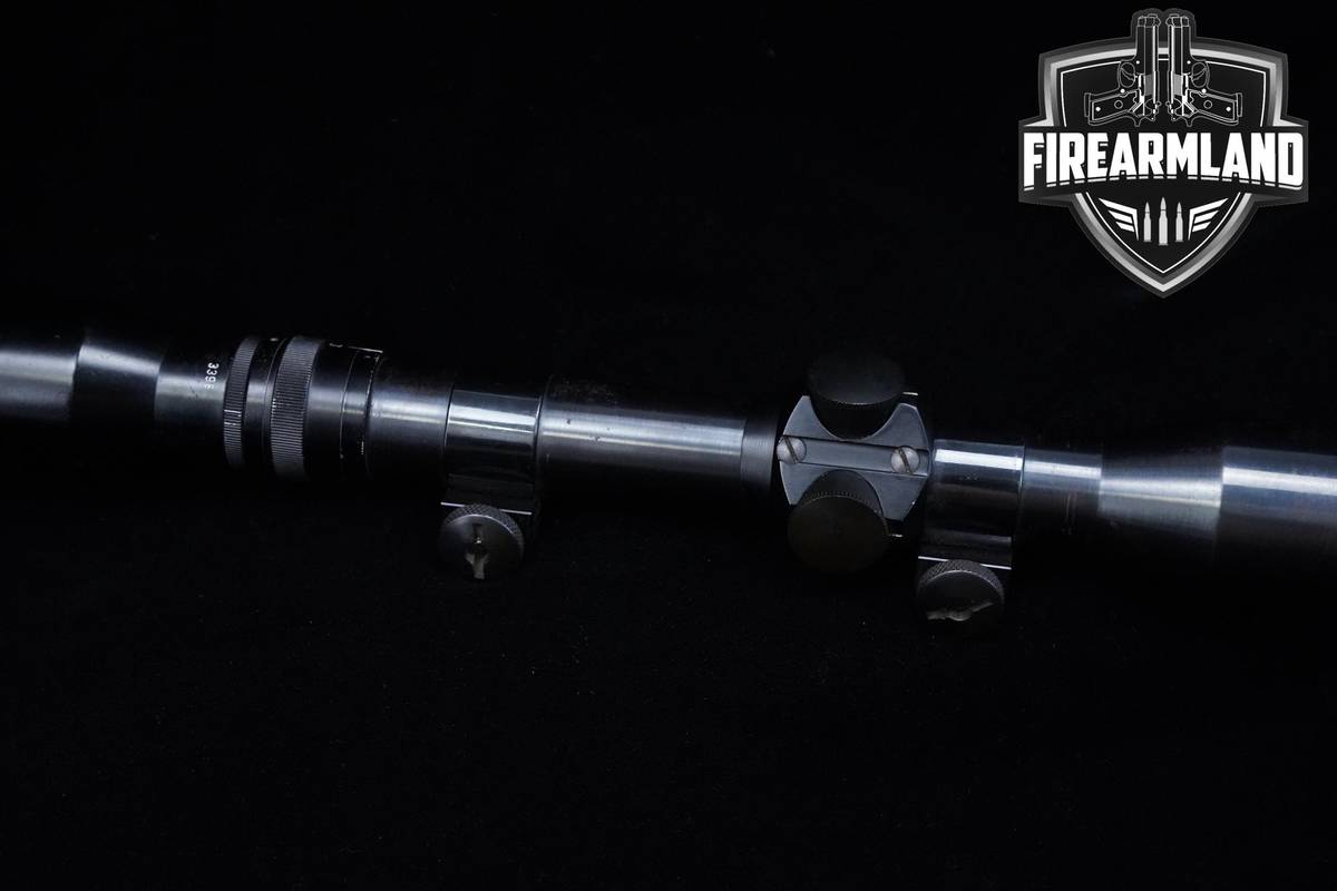 VINTAGE Pecar Berlin Variable 3-7x26mm Scope German No.4 Reticle Pecar