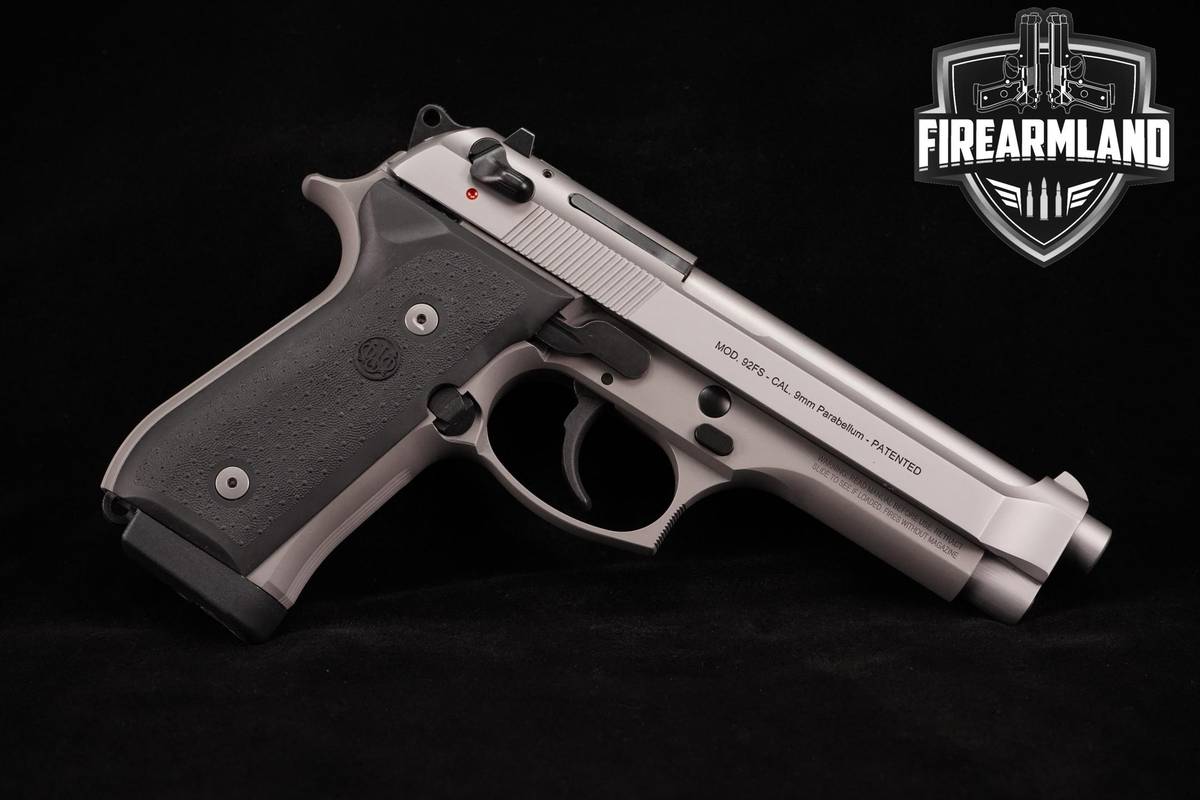 Beretta 92FS California 10-Round 9mm 4.9" Inox +3 MAGS
