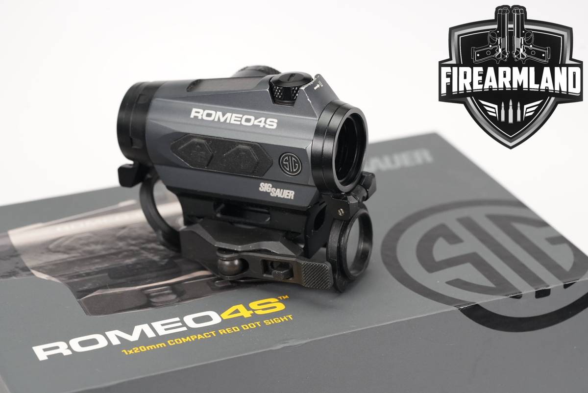 Sig Sauer Romeo4S 2 MOA / 65 Ballistic Circle Dot Red Sight Romeo 4S 4-S