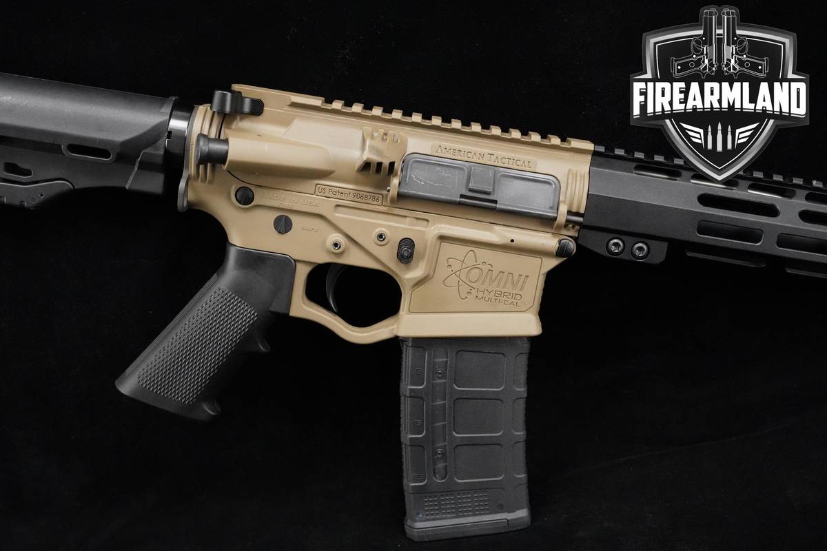 American Tactical Omni Hybrid 5.56 NATO AR-15 AR15 AR 16" FDE AR-15-AR15 AR
