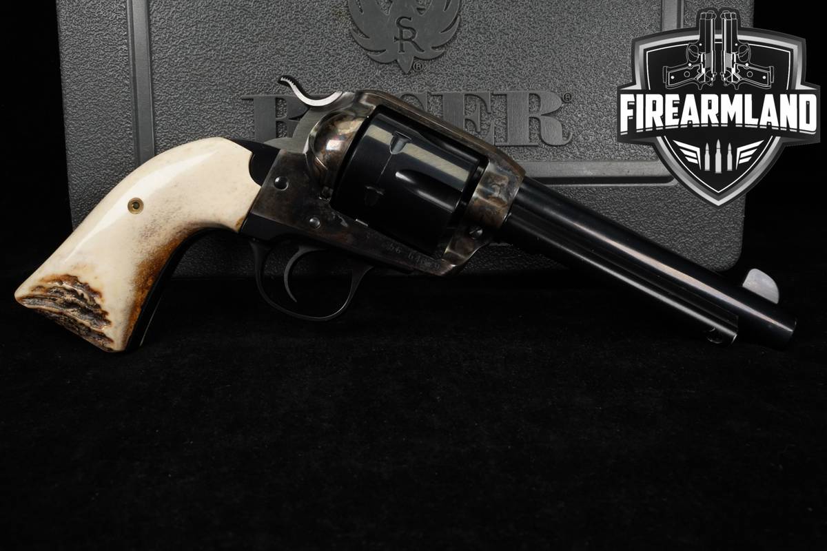 1997 Ruger Vaquero First Gen 45 Colt 5.5" Blued & Color Case Hardened