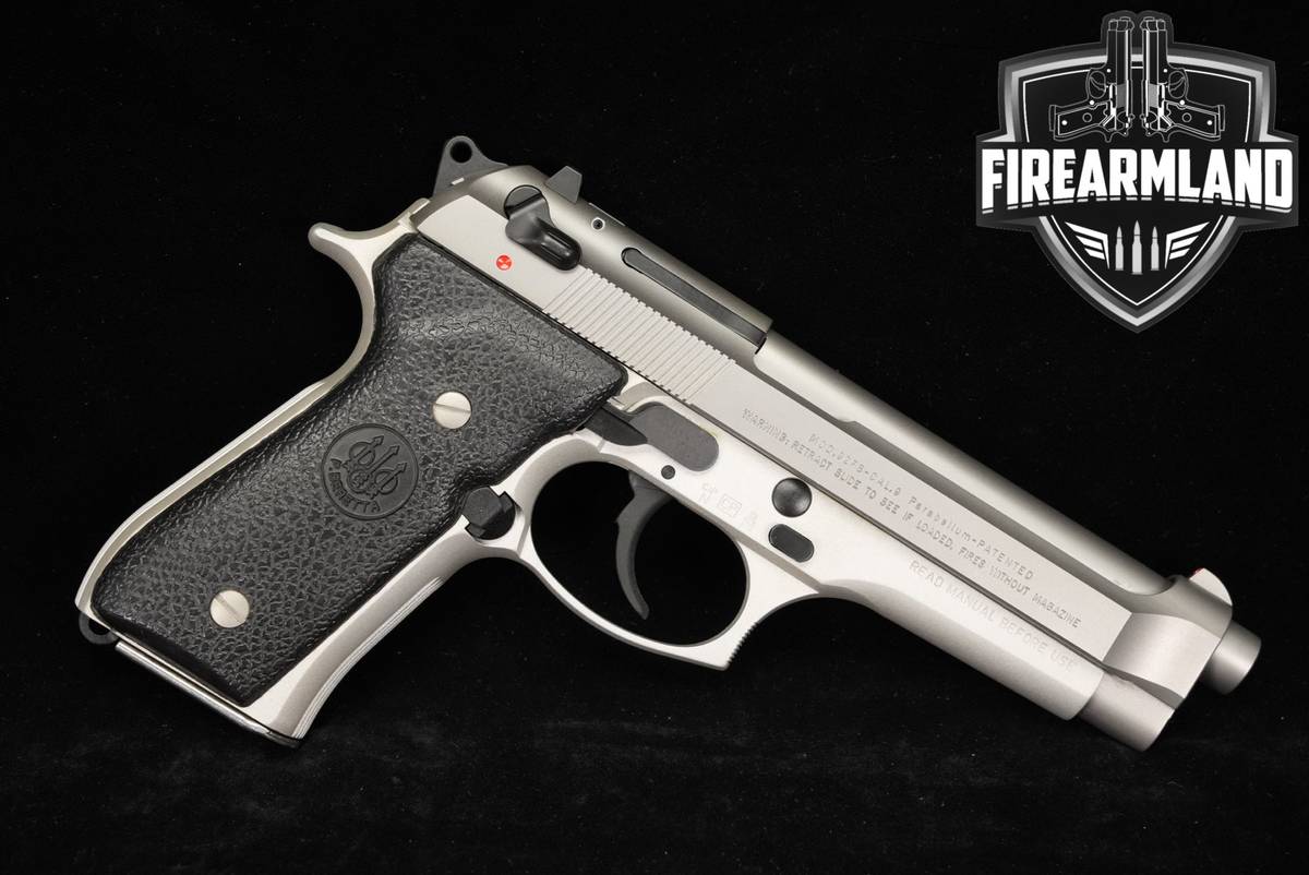 Beretta 92FS Inox 9mm 4.9" Stainless 92 FS