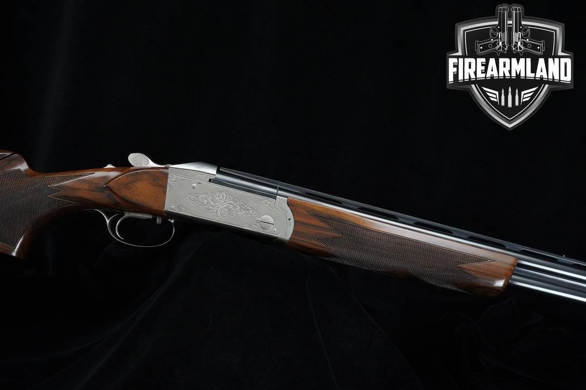 UBER RARE 2008 Krieghoff K-80 PARCOURS All Nickel Upgrade 12-Gauge 32" K80