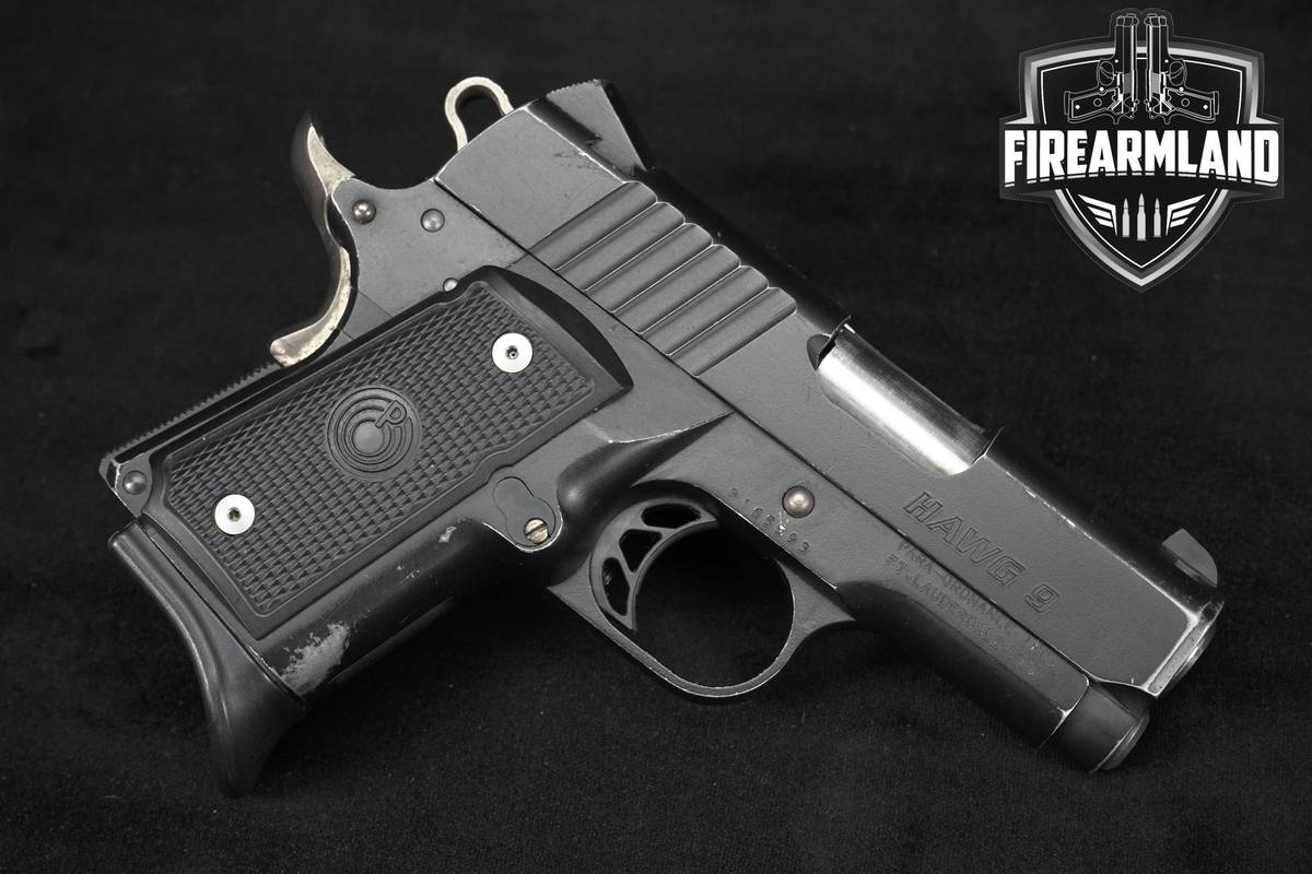 Para Ordnance Hawg 9 SAO 9mm 1911 Pistol +2 MAGS & ORIG CASE