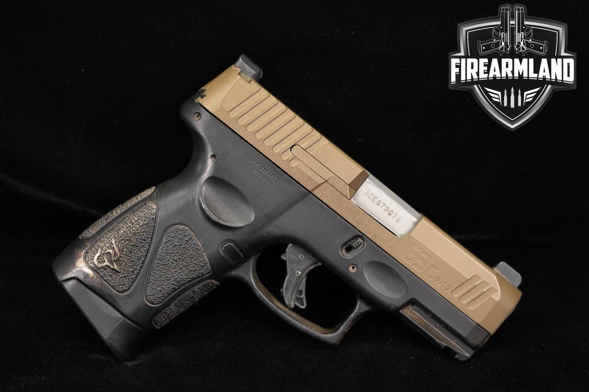 Taurus G3c 9mm 3.2" Two-Tone Tan & Black