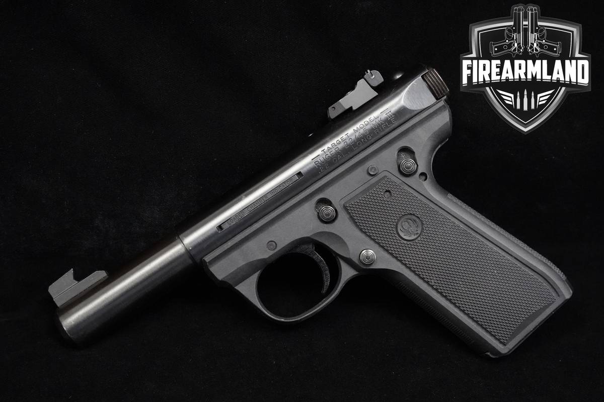 Ruger Model 22/45 MKIII Target 22LR Ruger MK-III MK3 MK-3-Target +3 MAGS