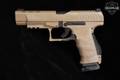 Walther PPQ Classic (M1); SMU Coyote Tan Full 9mm Luger Coyote Tan in Excellent Condition Image 3