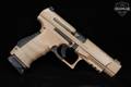 Walther PPQ Classic (M1); SMU Coyote Tan Full 9mm Luger Coyote Tan in Excellent Condition Image 4