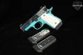 Kimber Micro 9 Bel Air (Special Edition) 9mm Luger Two-Tone Bel Air Blue in Very Good Condition Image 2