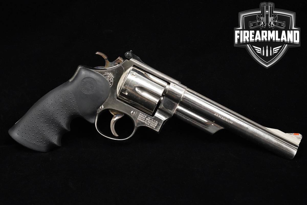 NICKEL 1980 Smith & Wesson Model 29-2 44-Magnum 6.5" S&W 29-2 VINTAGE