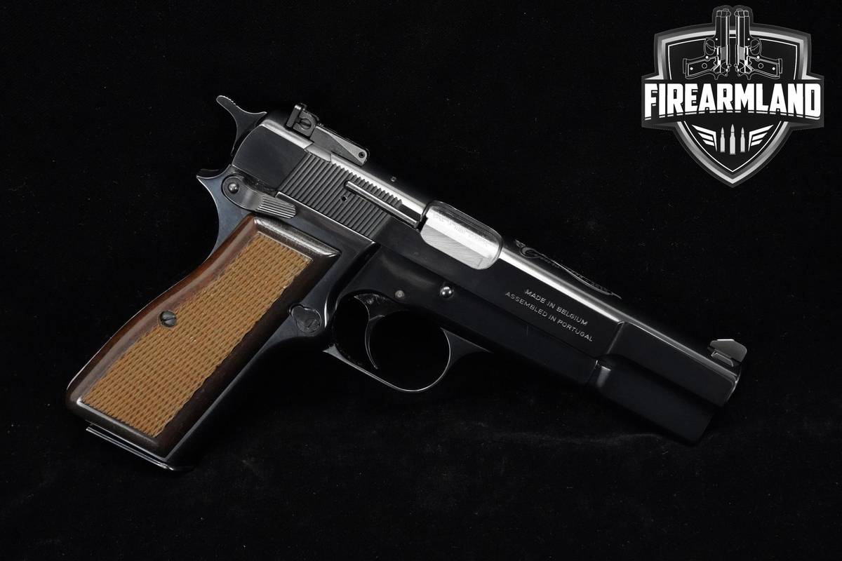 Browning Hi Power 9mm 4.6" Blued Browning Hi-Power Hipower +2 MAGS