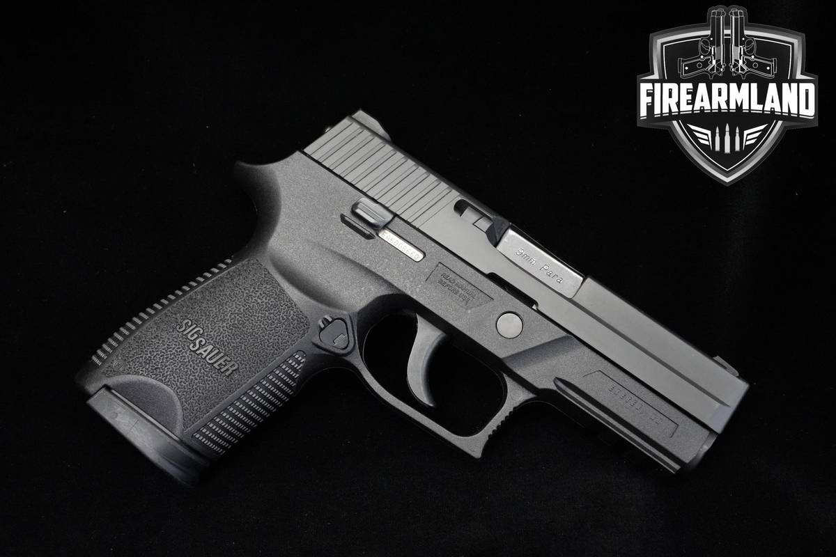Sig Sauer P250 Compact 9mm 3.9" Nitron P250 P-250 +2 MAGS